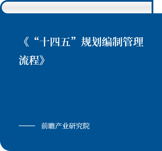 《“十四五”规划编制管理流程》